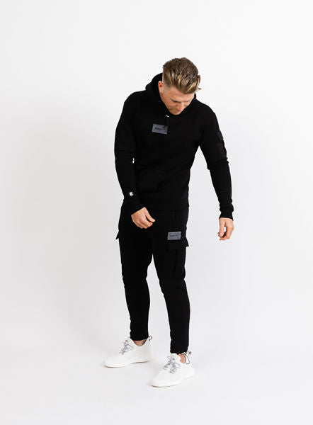 Utility Hoodie - Black
